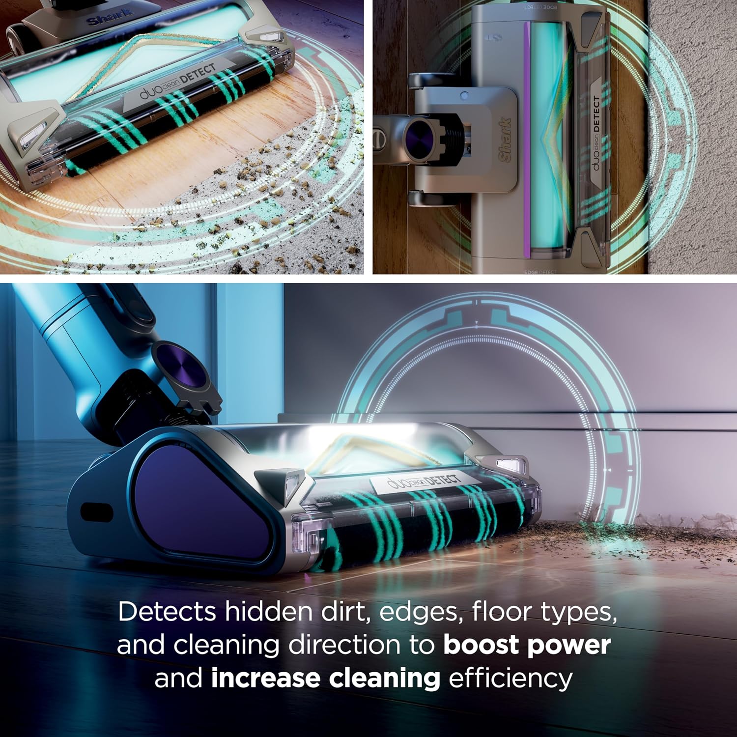 Shark Powerdetect Clean & Empty Cordless Stick Vacuum | Powerful Suction, Hepa Filtration | Carpet & Hard Floor | Portable For Pet Hair | Dark Gray | Ip3251