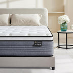 Full Size Mattress, 12 Inch Full Mattress In A Box, Hytrid Mattress With Pocket Sprines And Certipur- Us Certified Foan, Motion Isolation.Medium Firm, Pressure Relief For Cool Night