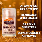 Palmer'S Cocoa Butter Formula Body Shimmer Stick With Vitamin E, 30G/1.1Oz, Radiant Highlighter Makeup For Body Glow, Provides 48-Hour Moisture, All Skin Tones & Types, Dermatologist Approved