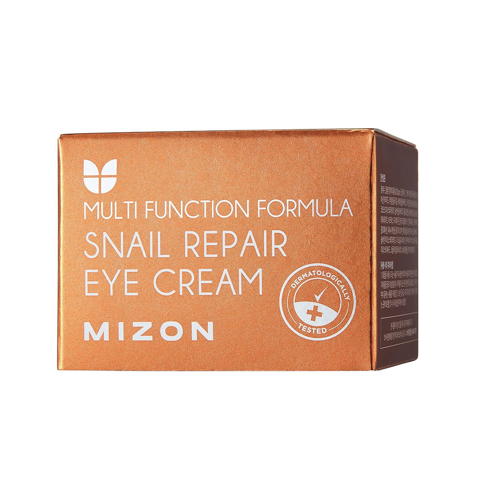 Mizon Snail Line Snail Repair Eye Cream, Natural Treatment, Wrinkle Treatment, Fine Line, Hydrating, Healthy Skin, Korean Skincare (0.84 Oz) | Hydrating K-Beauty Under Eye Moisturizer, Anti Aging For Wrinkles & Dark Circles, With Niacinamide & Peptides