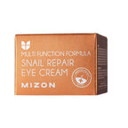 Mizon Snail Line Snail Repair Eye Cream, Natural Treatment, Wrinkle Treatment, Fine Line, Hydrating, Healthy Skin, Korean Skincare (0.84 Oz) | Hydrating K-Beauty Under Eye Moisturizer, Anti Aging For Wrinkles & Dark Circles, With Niacinamide & Peptides