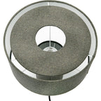 Bloomingville Grey Wool Blend Matching Shade (Set Of 2 Table Lamp Set, 12" L X 12" W X 14" H, Ah0898Set