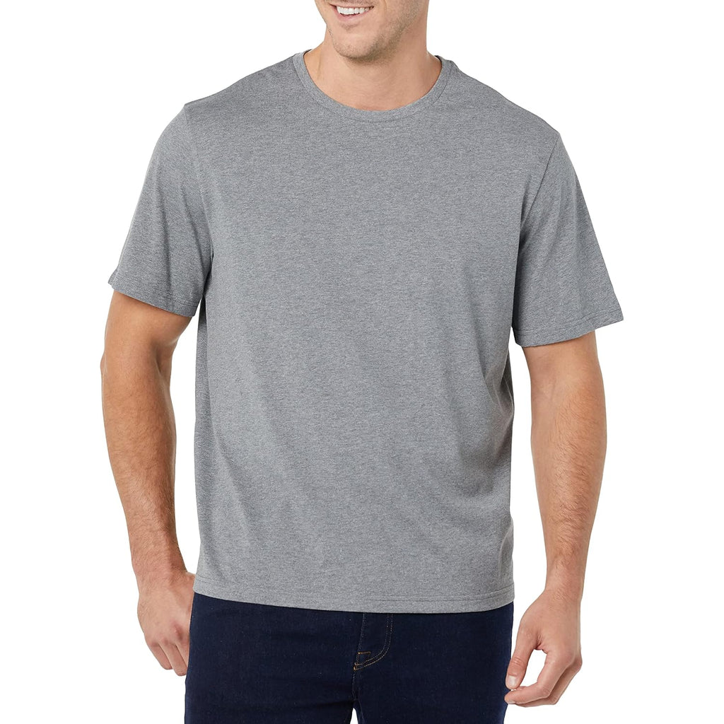Amazon Essentials Men'S Short-Sleeve Crewneck T-Shirt, Pack Of 2
