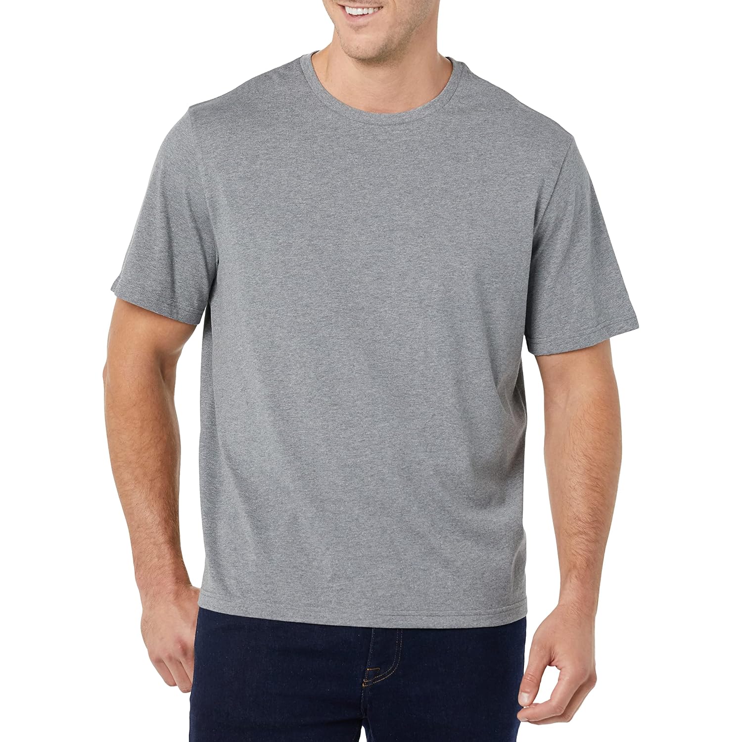 Amazon Essentials Men'S Short-Sleeve Crewneck T-Shirt, Pack Of 2