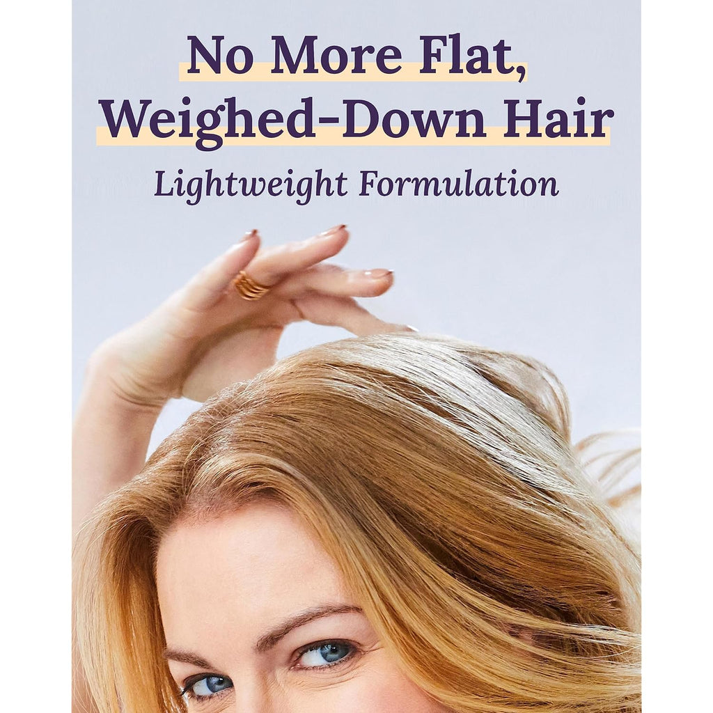 Keranique Volumizing Shampoo & Conditioner Set For Hair Repair, Growth & Thinning Hair Support – Keratin, Biotin, Menthol & Niacinamide, Lightweight Strengthening Formula - Keratin Amino Complex™
