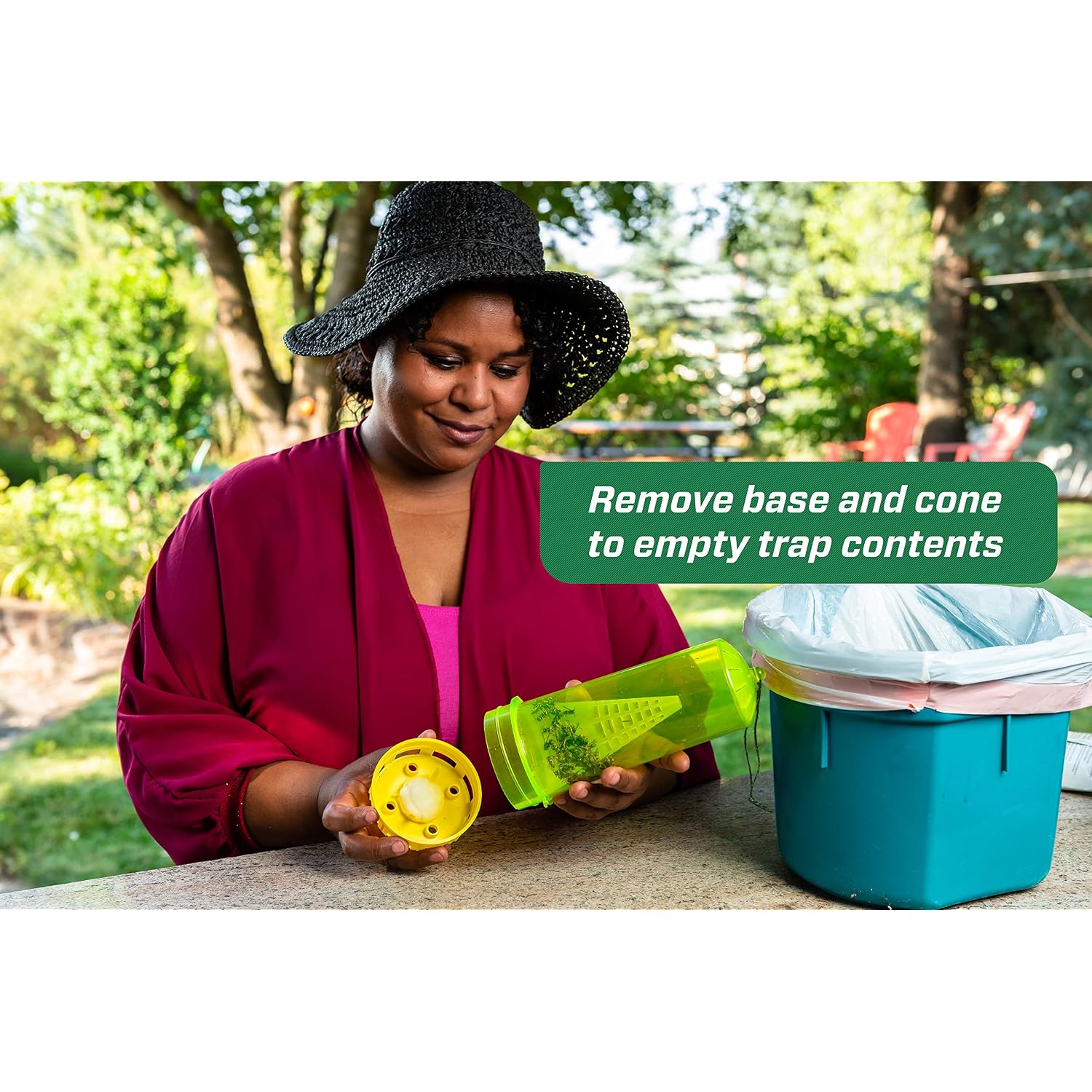 Rescue! Yellowjacket Attractant – For Rescue! Reusable Yellowjacket Traps – 4 Week Supply - 2 Pack