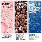 La Roche-Posay Redermic R Eyes Retinol Eye Cream, Anti-Aging Eye Cream To Reduce Wrinkles And Dark Circles With Pure Retinol And Caffeine, 0.5 Fl Oz (Pack Of 1)