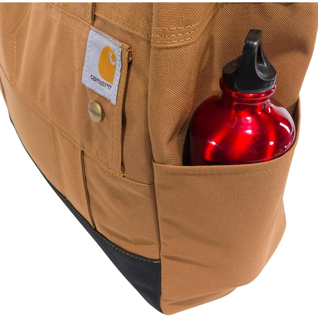 Carhartt Horizontal Zip Tote, Durable Water-Resistant Tote Bag with Zipper Closure