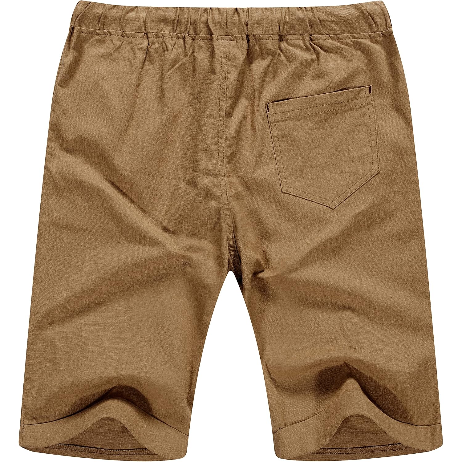 Sailwind Men’S Linen Shorts Casual Drawstring Summer Beach Shorts