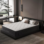 Twin Size Mattress, 12 Inch Twin Mattress In A Box, Cooling Matress With Memory Foam & Individual Pocket Springs For Pressure Relief & Spinal Alignment, Zoned Back Support & Motion Isolation