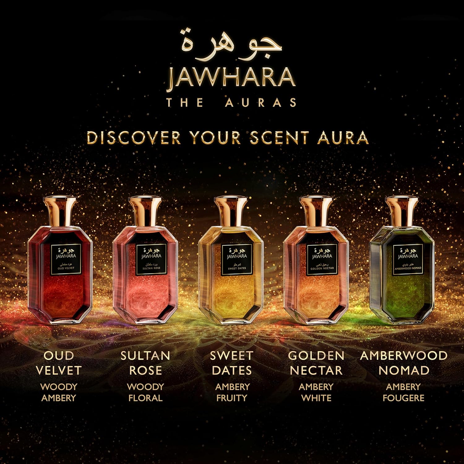 Jawhara Oud Velvet | Woody Ambery Eau de Parfum 3.3 fl oz | Oud with Notes of Saffron, Amber Wood, Leather and Warm Vanilla | Long Lasting | Everyday Wear | TSA Compliant | Strong Fragrance for Men