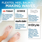 Flexitol Heel Balm Twin Pack, Cracked Heel Cream & Foot Balm, Intensive Hydration for Dry, Rough Feet & Heels, Urea-Based Moisturizing Cream, 4 oz Tube