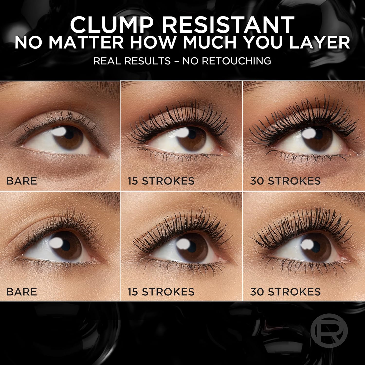 L'Oreal Paris Paradise Big Deal Mascara, Volumizing and Lengthening Formula, Buildable, Clump Resistant, Washable Black Brown Mascara, 0.33 Fl Oz