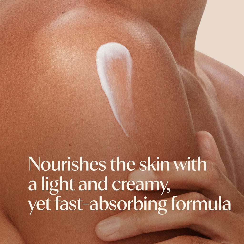 Aveeno Daily Moisturizing Body Lotion For Normal To Dry Skin, Moisturizer With Soothing Prebiotic Oat, Non Greasy, Non Comedogenic, Fragrance Free Body Lotion For Women & Men, 18 Fl Oz