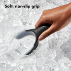 OXO Good Grips Flexible Scoop, 1 Cup, Ice Scoop for Freezer, Kitchen Food Scooper for Flour, Pet Food and More