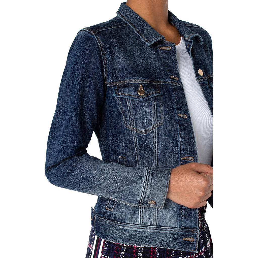 Liverpool Women's Classic Jean Jacket High Performance Denim
