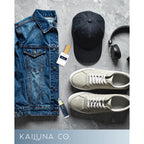 Kailuna Co. Bleu for Men Perfume Roll On with Essential and Fragrance Oils and Organic Jojoba Oil, Alcohol Free, Eau de Toilette, Made in California, 0.34 Fl Oz