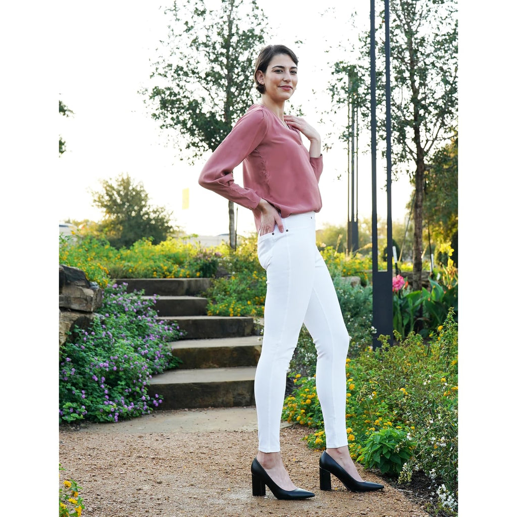 Lildy Women's Denim Jeggings, Stretchable Cotton Blend