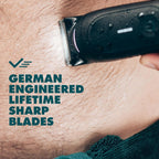 Gillette i7 Intimate Men’s Premium Pubic Hair Trimmer, Waterproof LED Body Hair Trimmer for Men, Manscaping Body Groomer