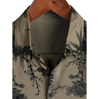 Jotook Mens Hawaiian Shirt Short Sleeve Button Down Tropical Shirts Casual Floral Summer Beach Shirt