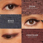 Persona 24Hr Chocolate Waterproof Eyeliner Pencil | Creamy, Smudgeable Pencil For Lash Line & Waterline | All-Day To All-Night Wear | Vegan, Cruelty-Free, Paraben-Free | Made In Usa