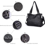 Angel Kiss Handbags For Womens Top-Handle Hobo Purse Roomy Casual Shoulder Bags Pu Tote Satchel Purse For Women