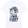 1776 2026 Usa Flag 250Th Patriotic Eagle Humor Two Fiddy Comfort Colors Adult Heavyweight T-Shirt