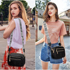 Tantomi Crossbody Bags For Women, 6-Pockets Cross Body Purse, Vegan Leather Handbags Shoulder Bag For Travel, Gifts For Women