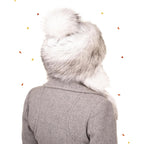 Futrzane Classic Ear Flaps Hat - Fur Trapper Hat for Women - Winter Ushanka Hat