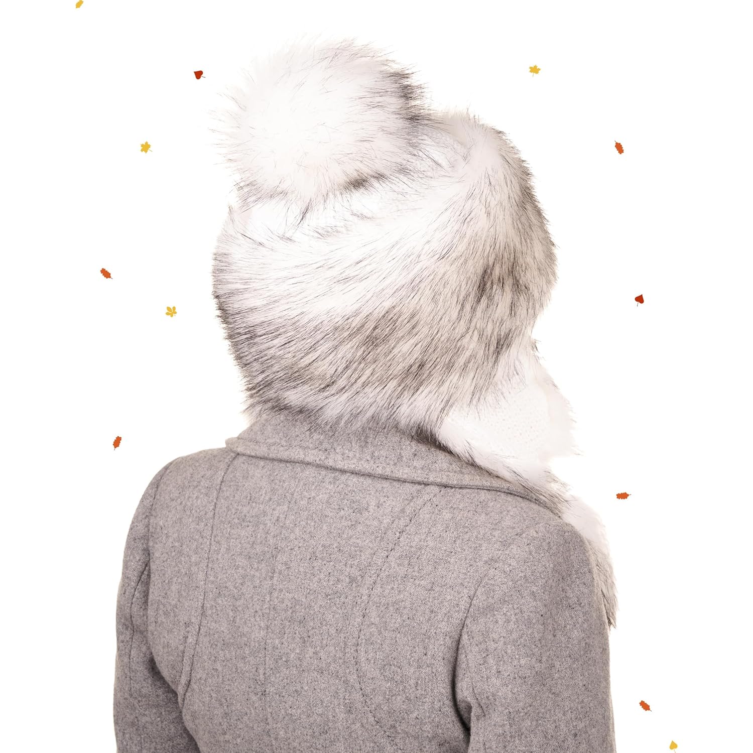 Futrzane Classic Ear Flaps Hat - Fur Trapper Hat for Women - Winter Ushanka Hat