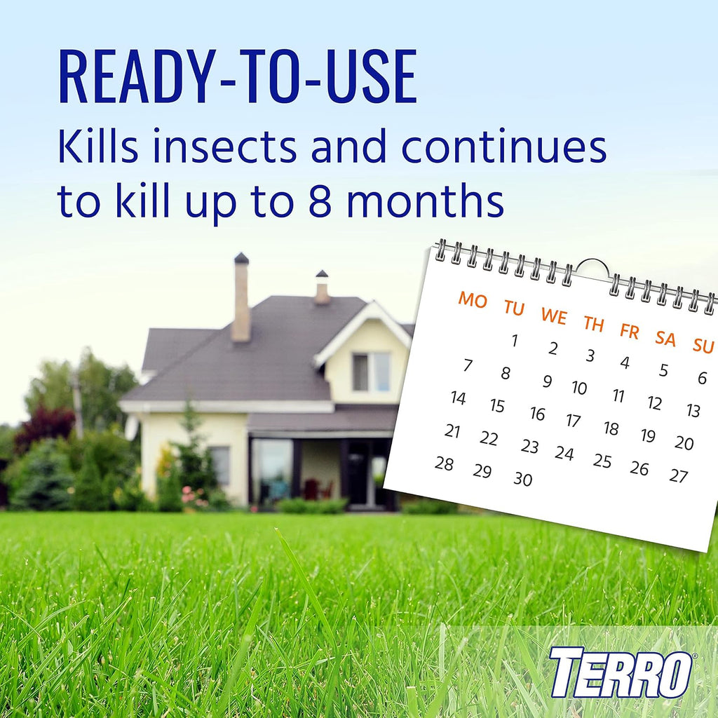 Terro Ant Dust, Ant Powder Killer For Indoors And Outdoors | Kills Ants, Fire Ants, Cockroaches, Spiders, Waterproof Formula, 8 Months Protection, Apply In Cracks & Crevices