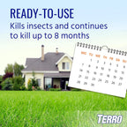 Terro Ant Dust, Ant Powder Killer For Indoors And Outdoors | Kills Ants, Fire Ants, Cockroaches, Spiders, Waterproof Formula, 8 Months Protection, Apply In Cracks & Crevices