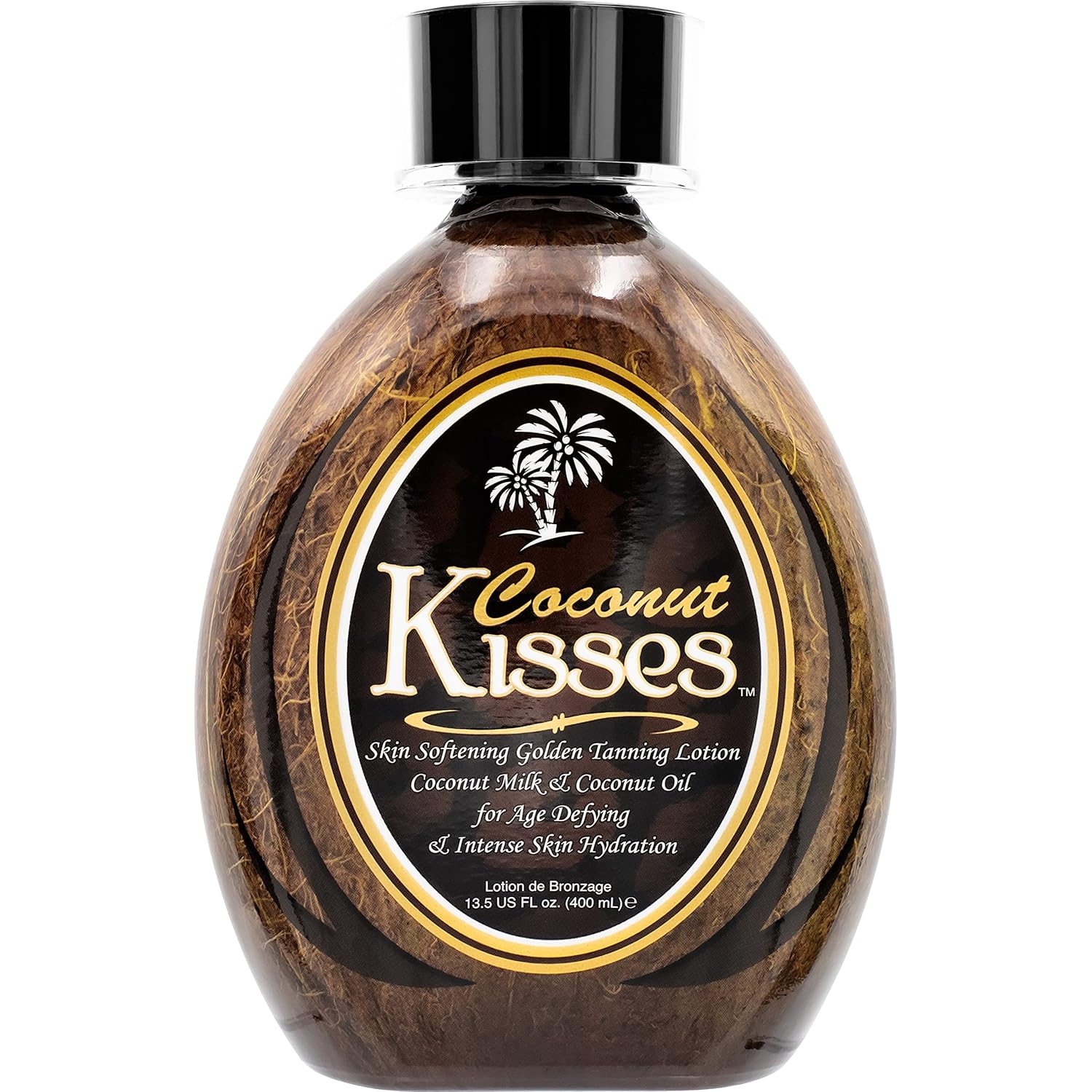 Ed Hardy Coconut Kisses Golden Tanning Lotion Cruelty Free, Gluten Free, Mineral Oil Free, DHA Free for All skin type, 13.5oz