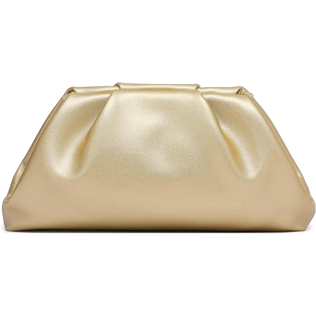 Soft Pu Leather Clutch Purses For Women Formal Elegant Luxurious Evening Bag