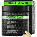 Formulation Factory Crown of Glory 10-in-1 Hair Growth Products - DHT Blocker for Men & Women with Pumpkin Seed Oil - Hair Vitamins for Faster Growth & Thickness - 120 Capsules, 2 Month Supply