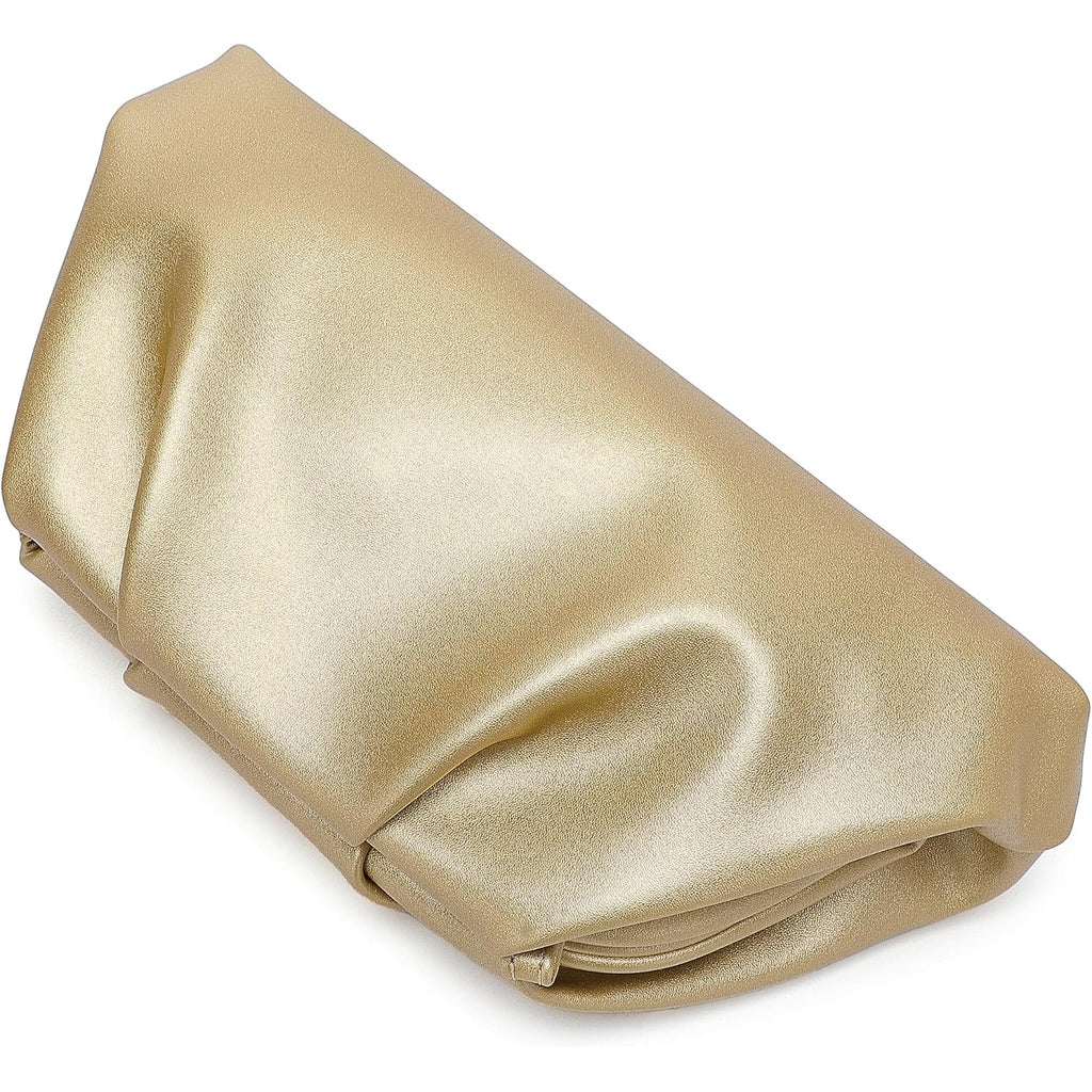 Soft Pu Leather Clutch Purses For Women Formal Elegant Luxurious Evening Bag