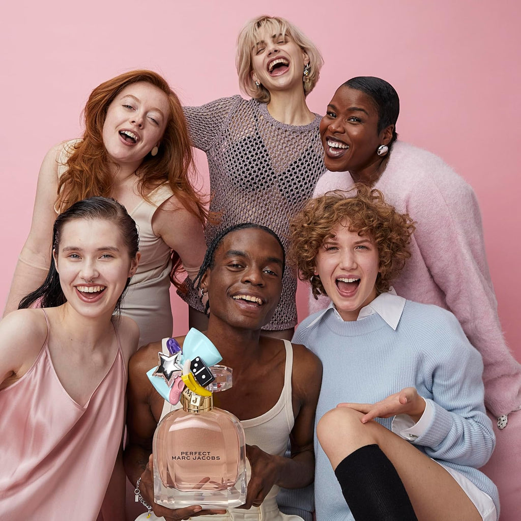 Marc Jacobs Perfect Eau de Parfum – Floral Women's Perfume – With Notes of Rhubarb, Daffodil