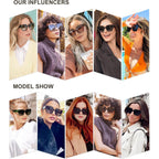 SOJOS Large Oversized Polarized Sunglasses for Women, Big Designer Womens Trendy Square Shades SJ2205