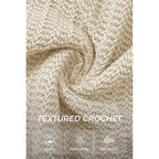 Herberton Mens Crochet Shirts Summer Fashion Knit Mesh Button Down Casual Cuban Top (S-Xxl)