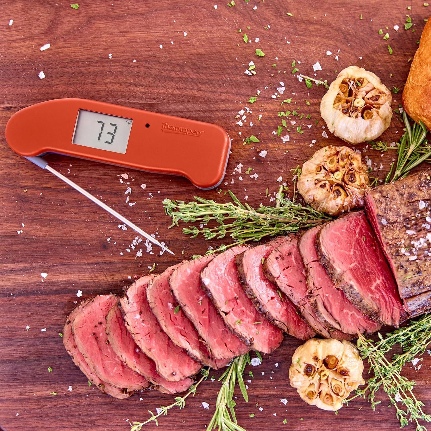 Thermoworks Thermapen One, No. 1 Recommended Instant-Read Thermometer - Cayenne Pepper Red
