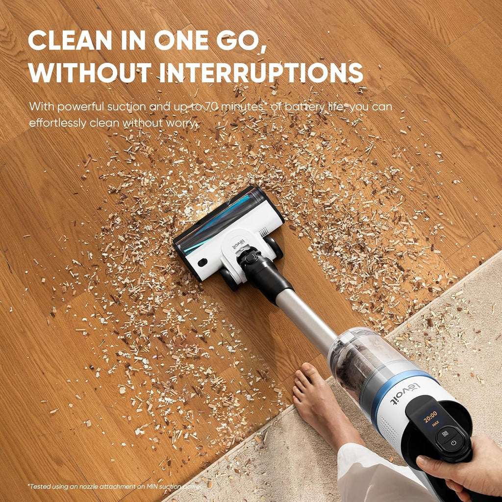 Levoit Aero™ Cordless Vacuum, Auto-Empty Station, Up To 70 Minutes, Premium