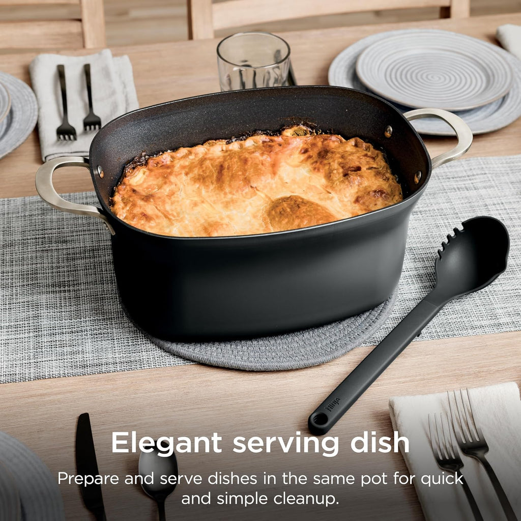Ninja® 12-In-1 Possiblecooker™ Plus | 8.5-Qt - Sous Vide & Proof Multi-Cooker | Slow Cooker, Dutch Oven & More | Glass Lid & Integrated Spoon | Nonstick | Oven Safe Pot To 500°F | Black | Mc1010
