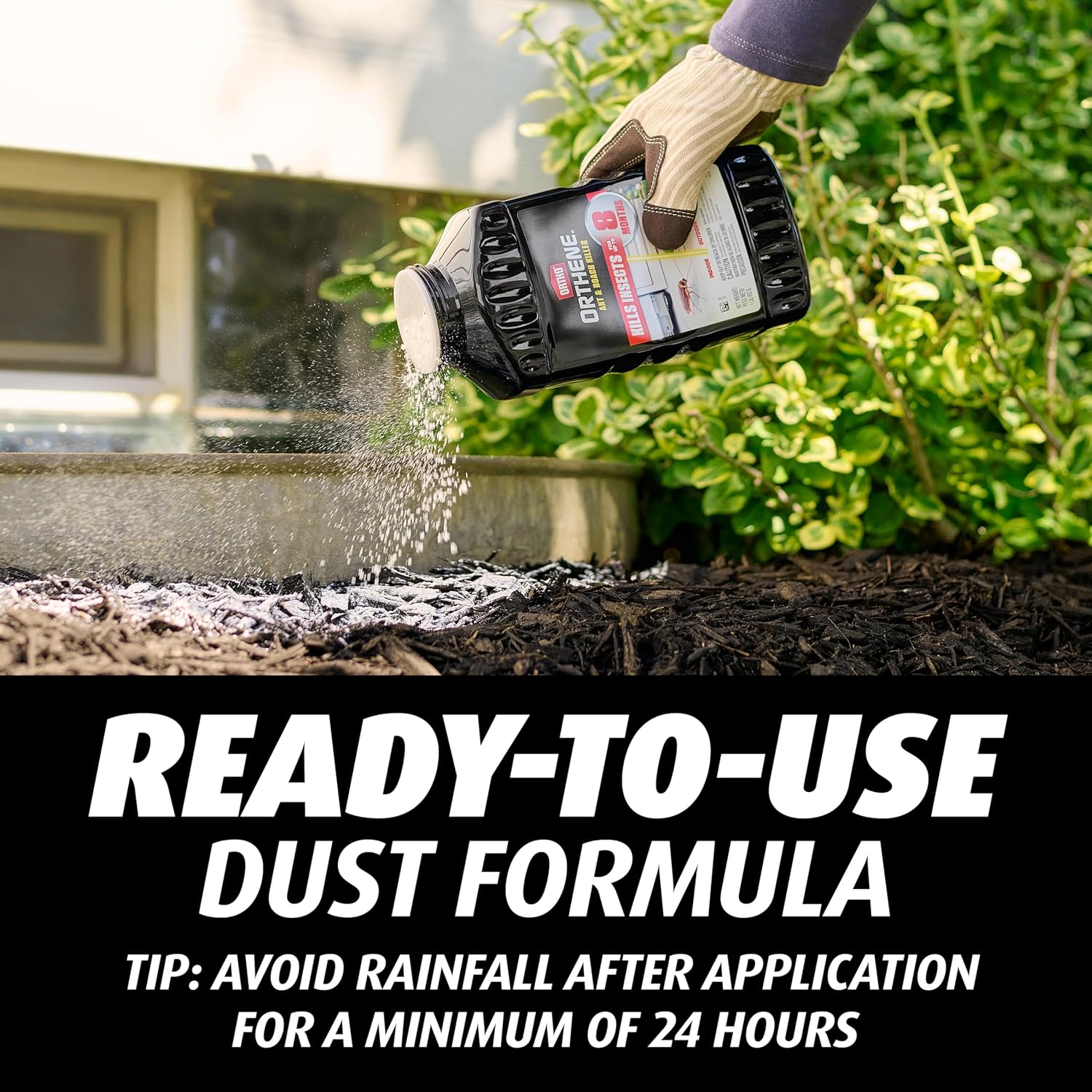 Ortho Orthene Ant & Roach Killer, 1 Lb. | Provides Long-Lasting Insect Control, Bug Killer For Indoor And Outdoor Use, Roach Killer Powder Dust
