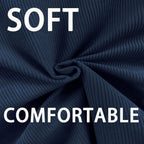 Enbaohui 3Ft Memory Foam Bean Bag Chairs For Teens Or Kids With Filling Bean Bag Sofa With Handle Super Soft Corduroy Fabric Lazy Sofa 3 Foot Navy Blue