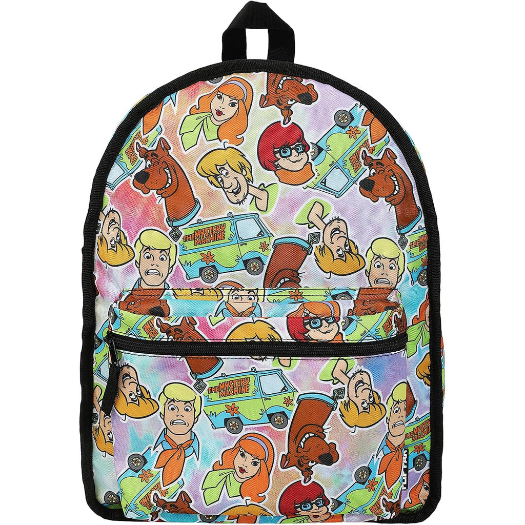 Scooby Doo Plush Scooby & Gang Adult 16.5" Reversible Backpack