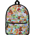 Scooby Doo Plush Scooby & Gang Adult 16.5" Reversible Backpack