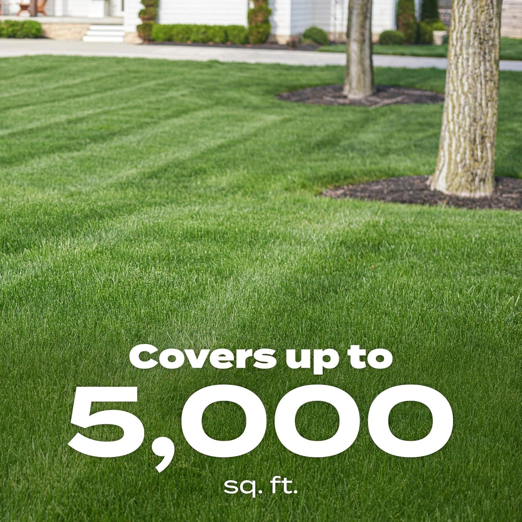 Scotts Green Max Lawn Food, 16.67 Lbs. | Lawn Fertilizer For Grass Plus Iron Supplement, Grass Fertilizer, Covers 5,000 Sq. Ft.