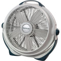 Lasko Wind Machine Fan, Air Circulator Fan With 3 Speeds, 20" Model 3300, Gray