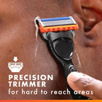 Gillette Fusion5 Power Razor for Men, 1 Gillette Power Razor Handle + 1 Blade Refill