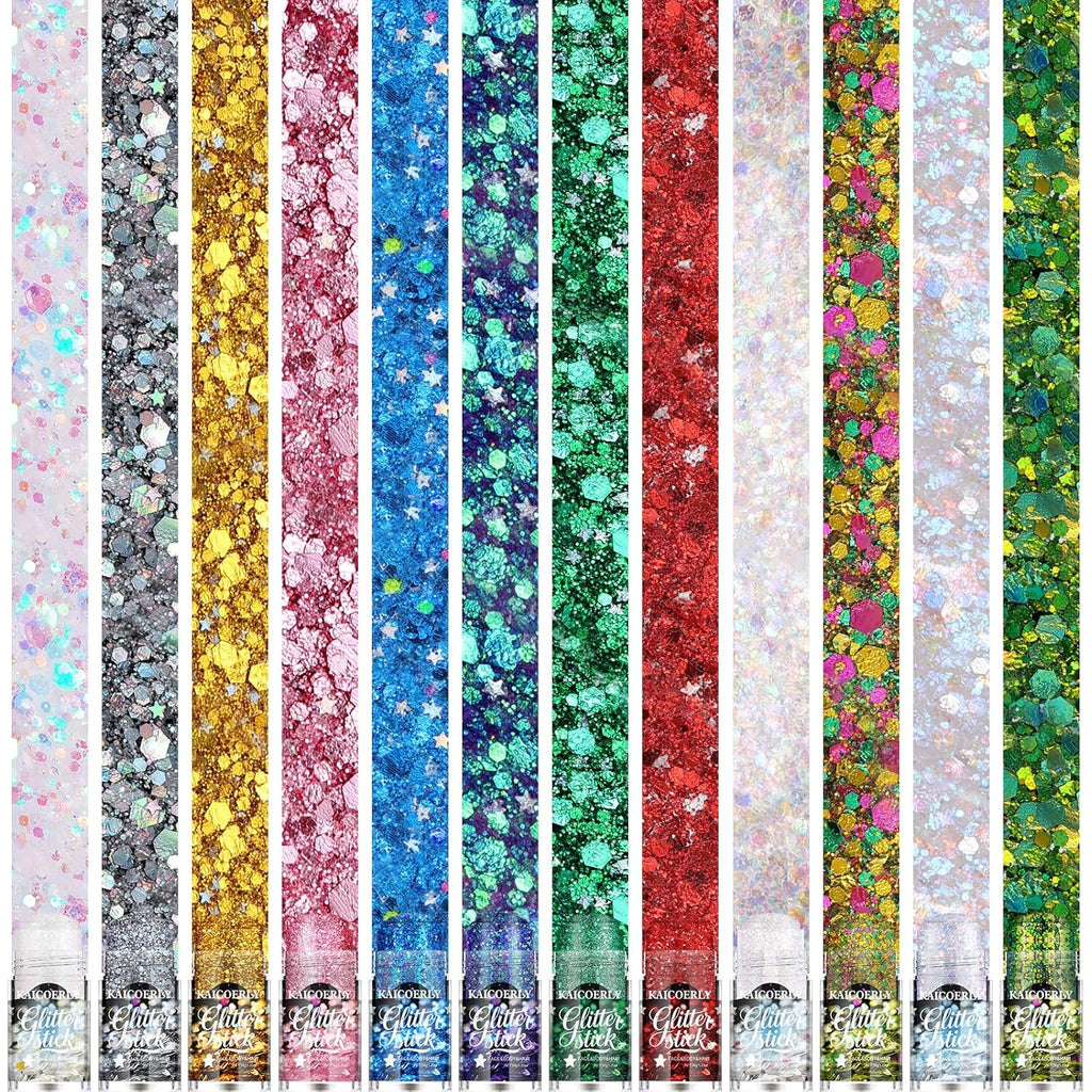 Mardi Gras Body Glitter Gel, Mardi Gras Outfit Body Glitter for Face Body Hair, Chameleon Color Changing Glitter Gel for Rave Party Mermaid Sequins Festival Accessories Shimmer Makeup #10